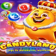 jogo de matematica reciclavel